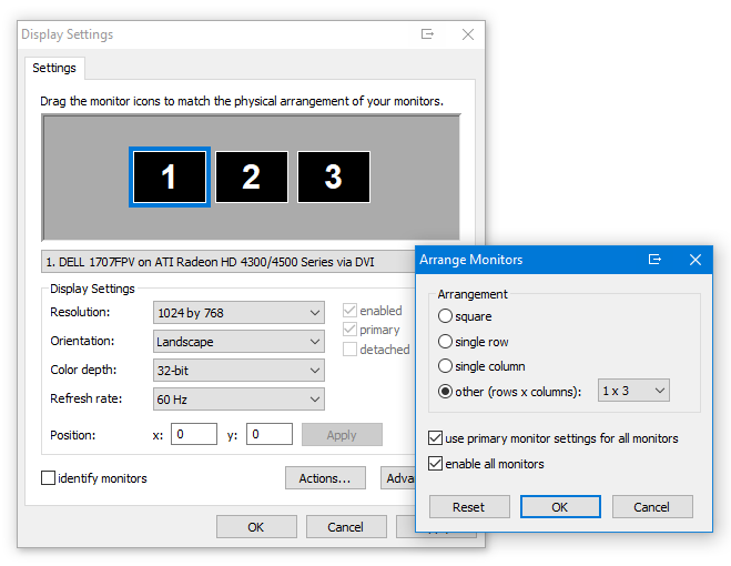 Display Settings